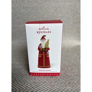 2015 Hallmark Keepsake Ornament Country Santa Claus